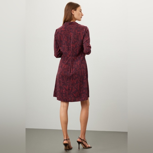 Thakoon x RTR Red Floral Shirt Dress. NEW! - Picture 3 of 8